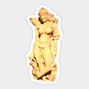 Woman Sculpture Buddhism / Swiss Artwork Photography Sticker